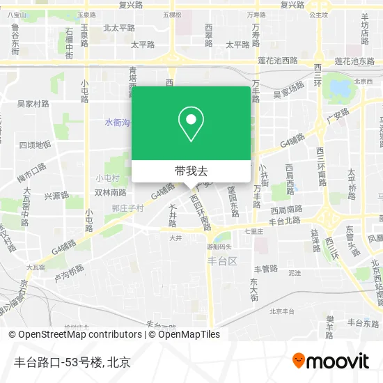 丰台路口-53号楼地图