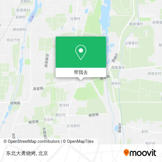 东北大勇烧烤地图