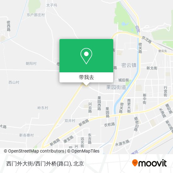 西门外大街/西门外桥(路口)地图