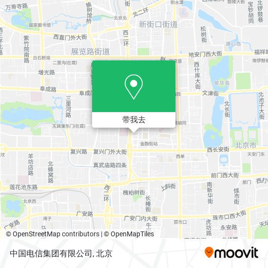 中国电信集团有限公司地图