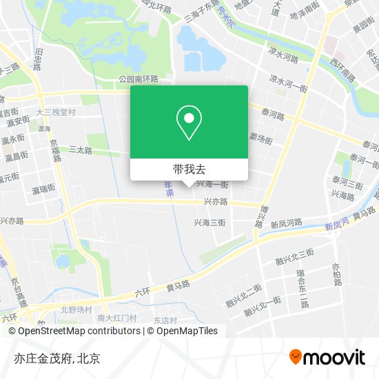 亦庄金茂府地图