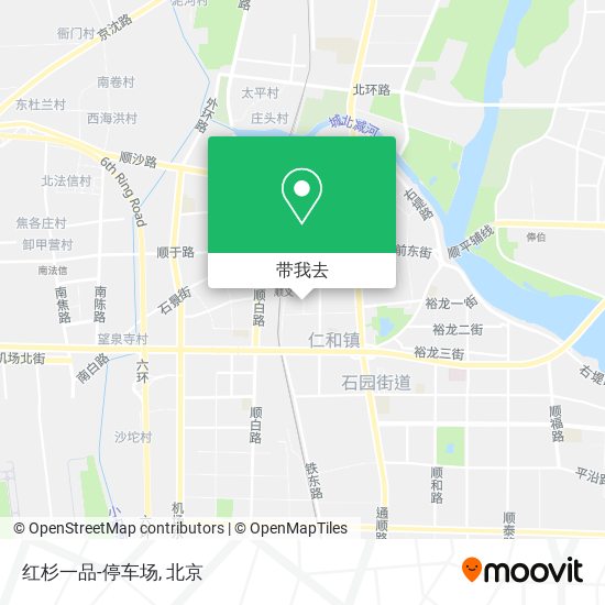 红杉一品-停车场地图