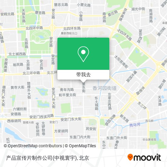 产品宣传片制作公司(中视寰宇)地图