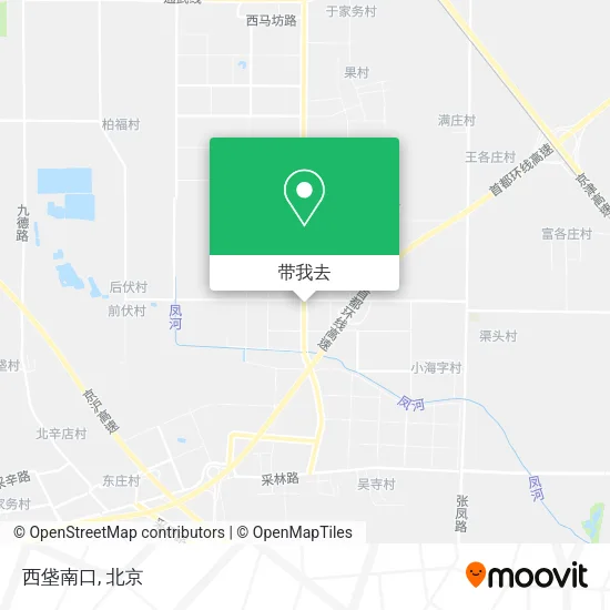 西垡南口地图