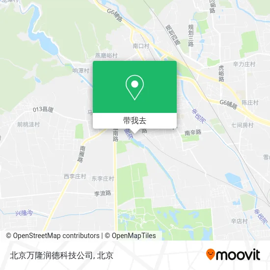 北京万隆润德科技公司地图
