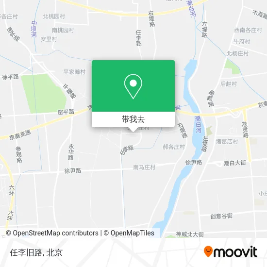 任李旧路地图