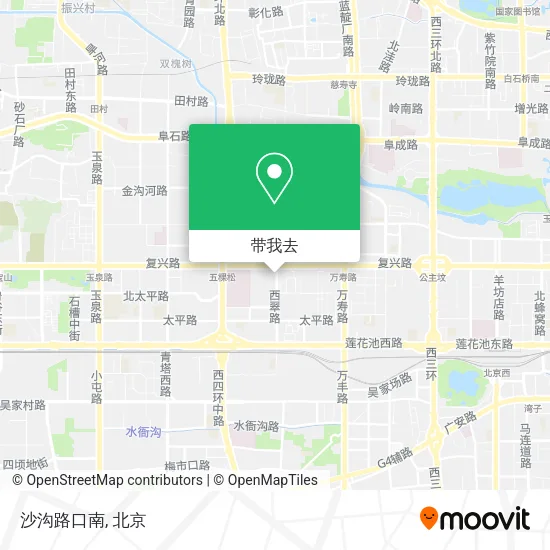 沙沟路口南地图