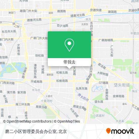 磨二小区管理委员会办公室地图