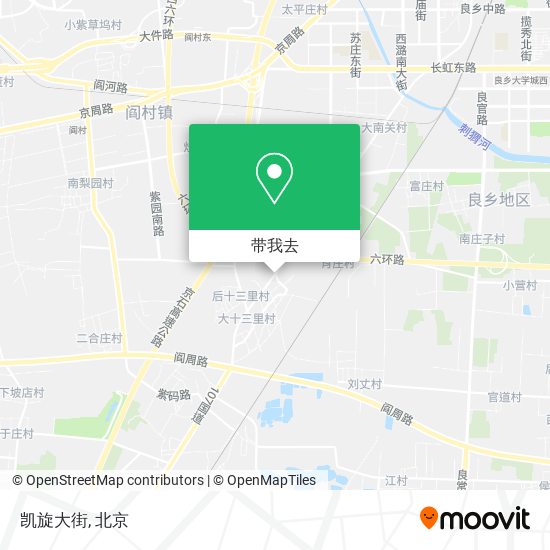 凯旋大街地图