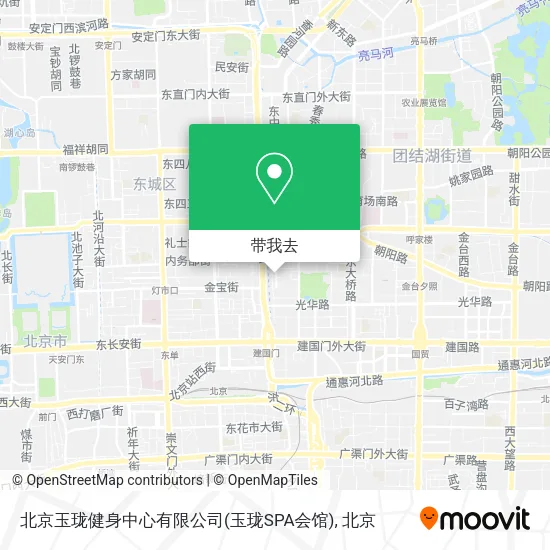 北京玉珑健身中心有限公司(玉珑SPA会馆)地图