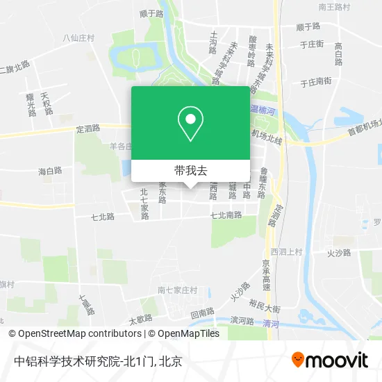 中铝科学技术研究院-北1门地图