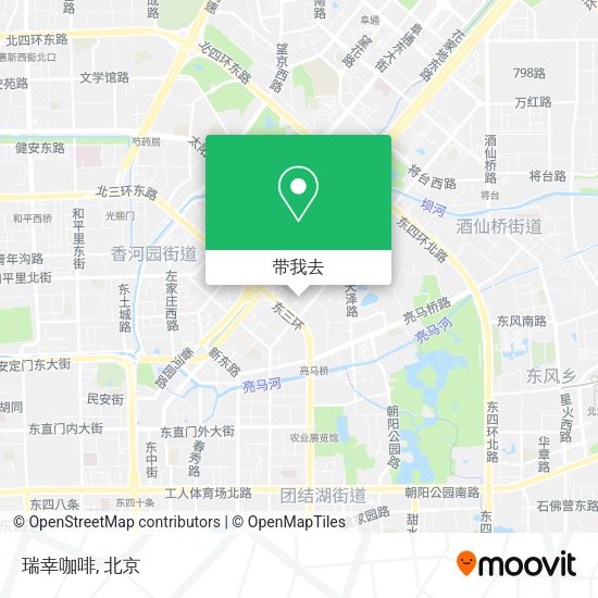 瑞幸咖啡地图