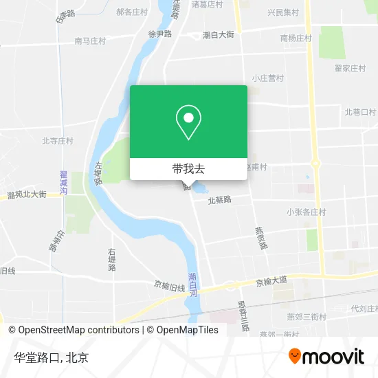 华堂路口地图