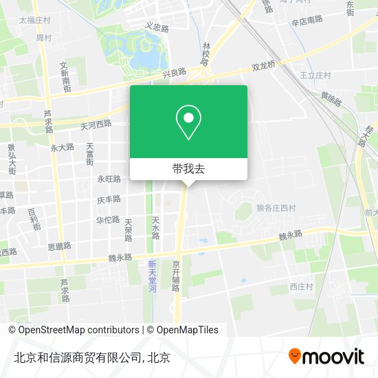 北京和信源商贸有限公司地图