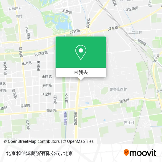 北京和信源商贸有限公司地图