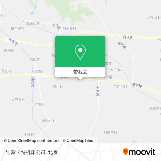 迪蒙卡特机床公司地图