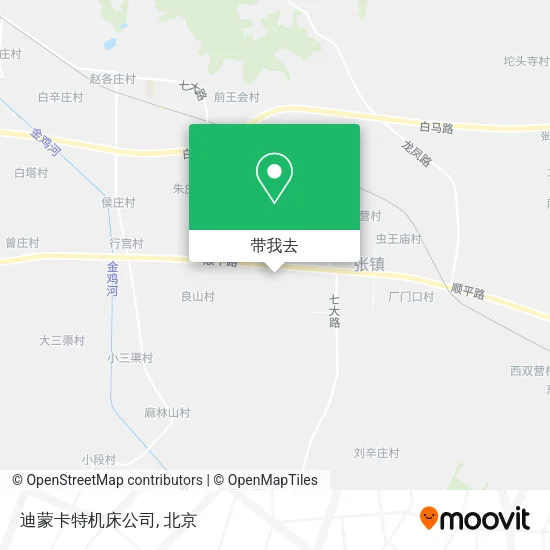 迪蒙卡特机床公司地图