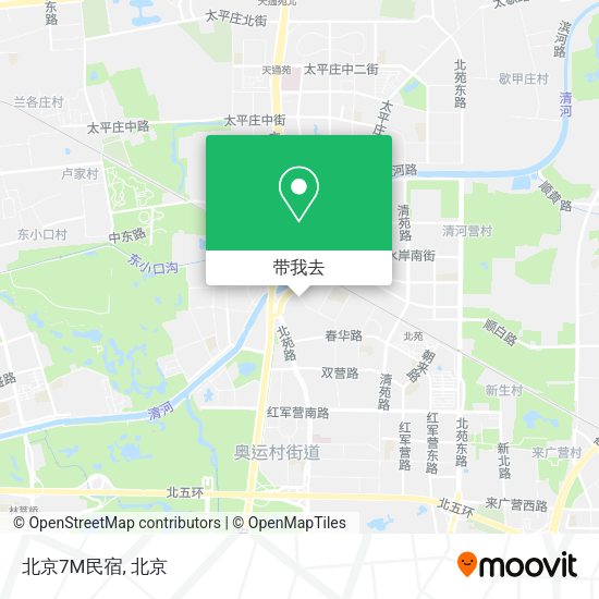 北京7M民宿地图