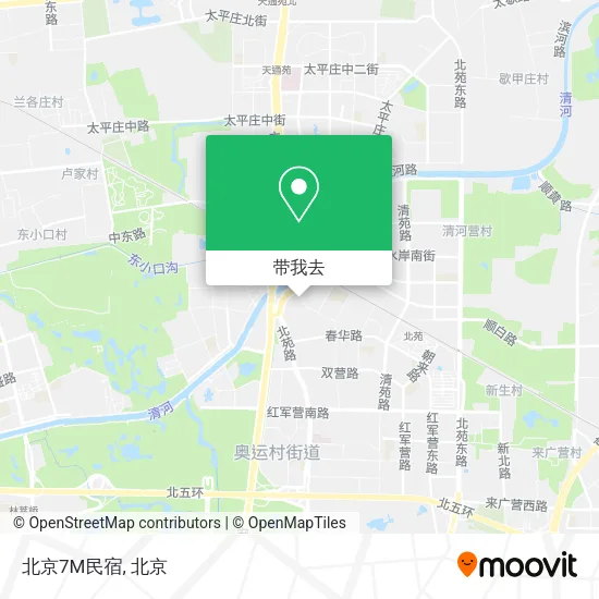 北京7M民宿地图