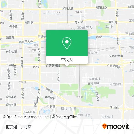 北京建工地图