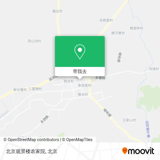 北京观景楼农家院地图