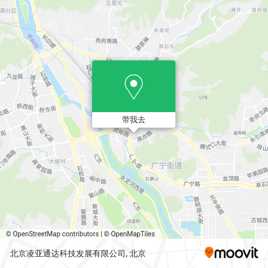 北京凌亚通达科技发展有限公司地图