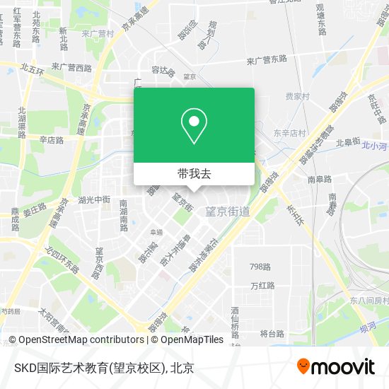 SKD国际艺术教育(望京校区)地图