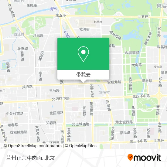 兰州正宗牛肉面地图