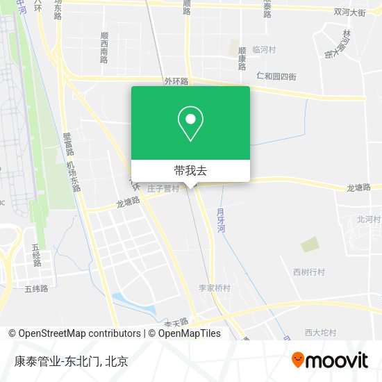 康泰管业-东北门地图
