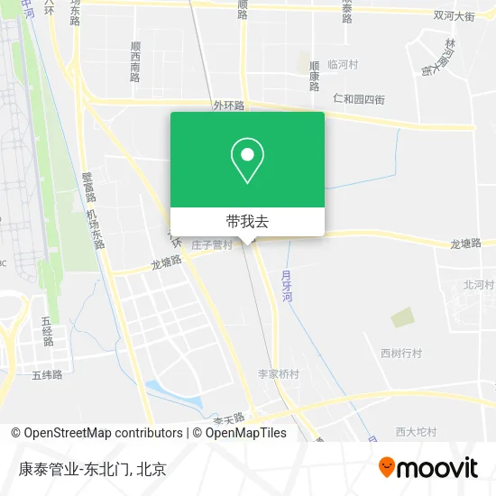 康泰管业-东北门地图