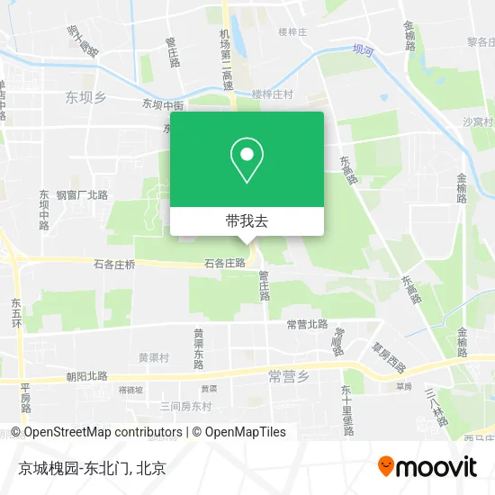 京城槐园-东北门地图