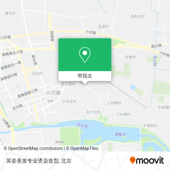 英姿美发专业烫染造型地图