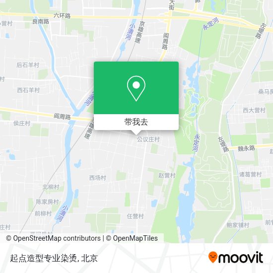 起点造型专业染烫地图