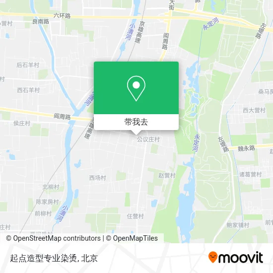 起点造型专业染烫地图