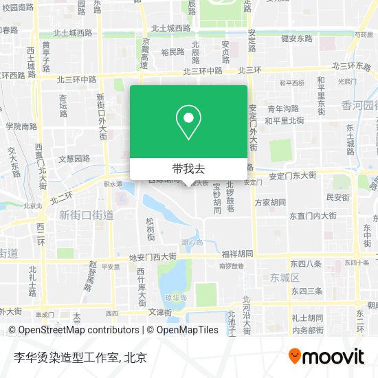 李华烫染造型工作室地图