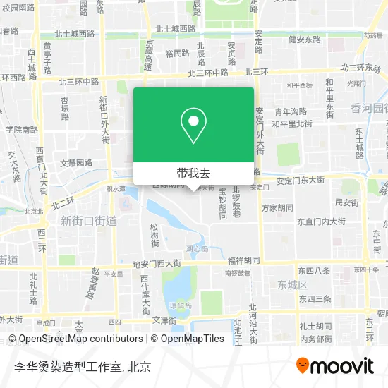 李华烫染造型工作室地图