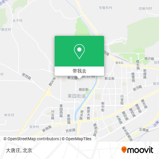 大唐庄地图