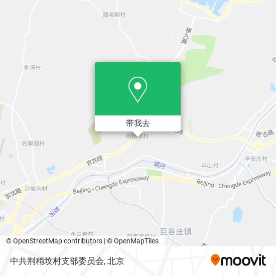中共荆稍坟村支部委员会地图