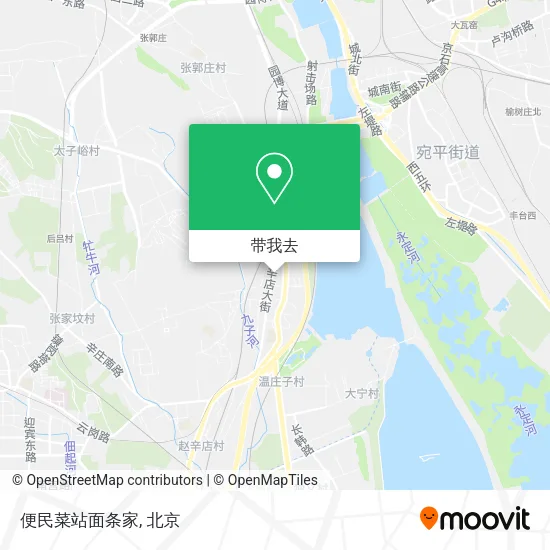 便民菜站面条家地图