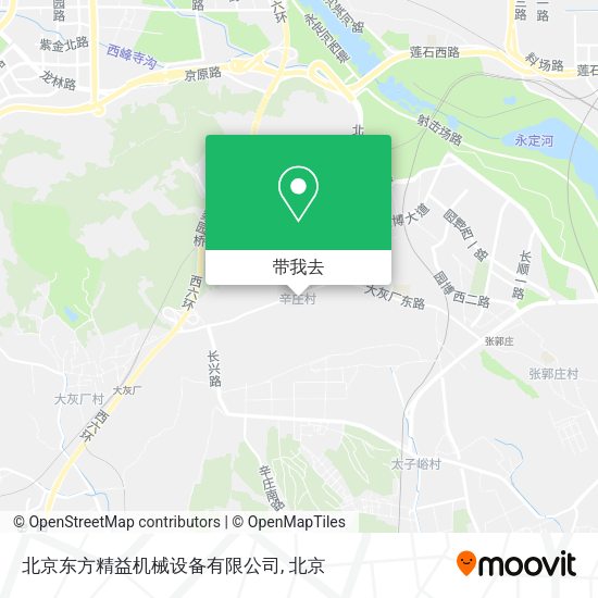 北京东方精益机械设备有限公司地图