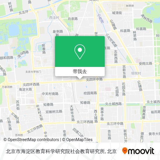 北京市海淀区教育科学研究院社会教育研究所地图