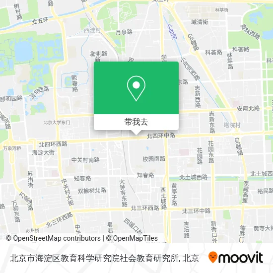 北京市海淀区教育科学研究院社会教育研究所地图