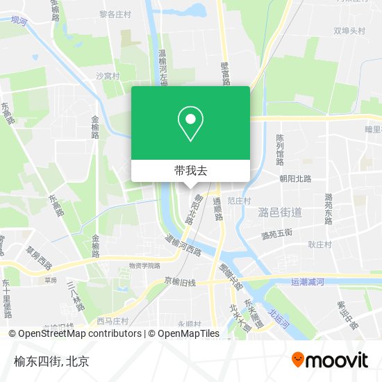榆东四街地图