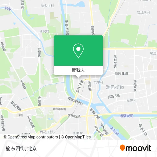 榆东四街地图