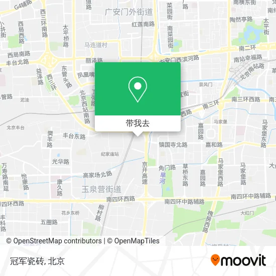 冠军瓷砖地图