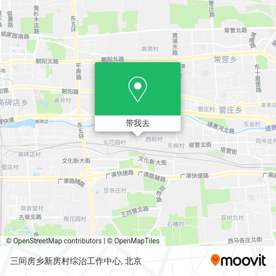 三间房乡新房村综治工作中心地图