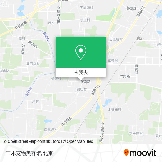 三木宠物美容馆地图
