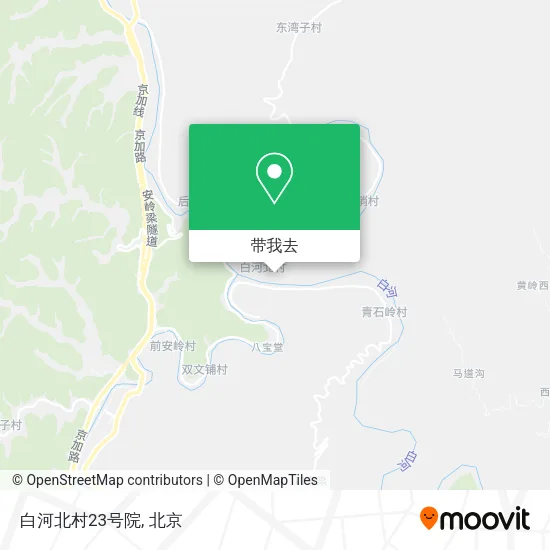 白河北村23号院地图