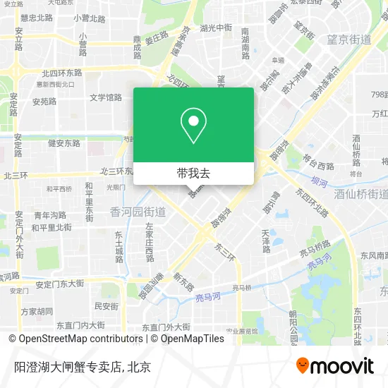 阳澄湖大闸蟹专卖店地图