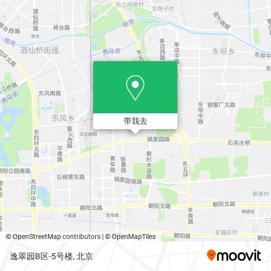 逸翠园B区-5号楼地图